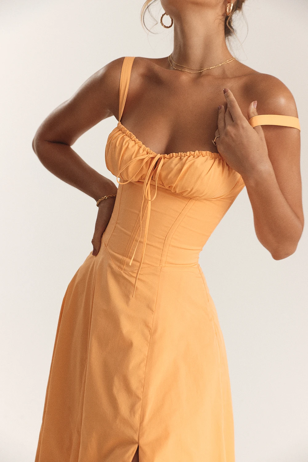 Tangerine Bustier Sundress 16 Tangerine Bustier Sundress – Bild 14