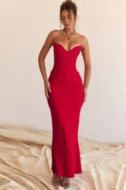 Cherry Strapless Corset Dress 32 Cherry Strapless Corset Dress -Traumhafte Kleider 001371 1a