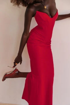 Cherry Strapless Corset Dress 34 Cherry Strapless Corset Dress -Traumhafte Kleider 002092a