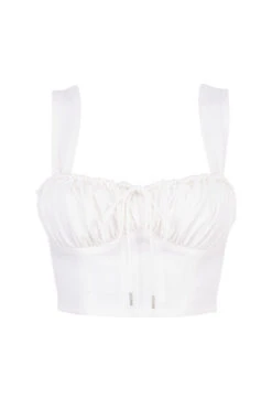 White Blouson Corset Top 29 White Blouson Corset Top -Traumhafte Kleider 1592379880 sb6000 01