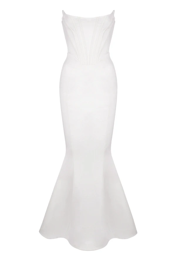 Ivory Strapless Corset Bridal Gown - Limited Edition 15 Ivory Strapless Corset Bridal Gown - Limited Edition – Bild 13