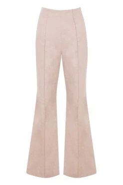 Beige Tencel Linen Trousers -Traumhafte Kleider 1595237988 sb6046 01
