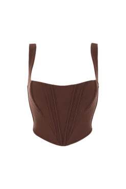 Chocolate Mesh Corset -Traumhafte Kleider 1611908652 sb6864b 01