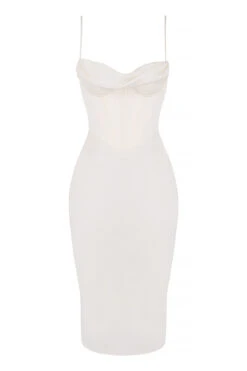 Ivory Corset Slip Dress -Traumhafte Kleider 1615190495 sb6657a 01