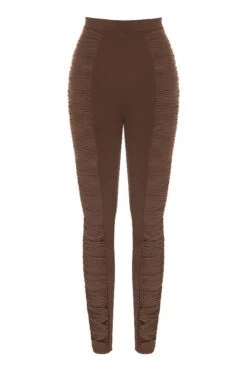 Chocolate Layered Mesh Trousers -Traumhafte Kleider 1615435998 sb7010 01