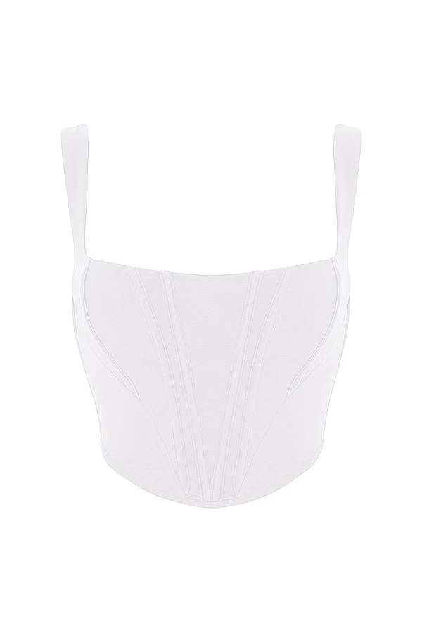 White Mesh Corset 15 White Mesh Corset – Bild 13