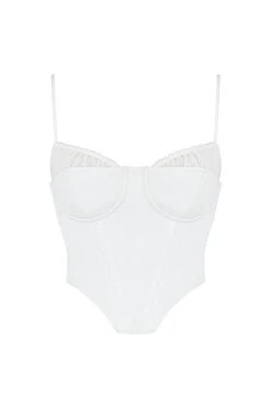 White Gathered Corset 25 White Gathered Corset -Traumhafte Kleider 1619151015 sb7143 01