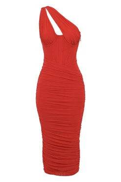 Scarlet Asymmetric Cutout Midi Dress 25 Scarlet Asymmetric Cutout Midi Dress -Traumhafte Kleider 1641458494 sb8056 01a