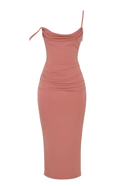 Rose Draped Corset Midi Dress 25 Rose Draped Corset Midi Dress -Traumhafte Kleider 1642332313 sb7827 01a