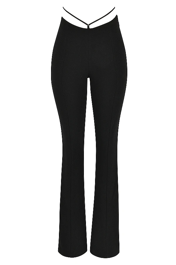 Black V-Front Trousers 10 Black V-Front Trousers – Bild 8
