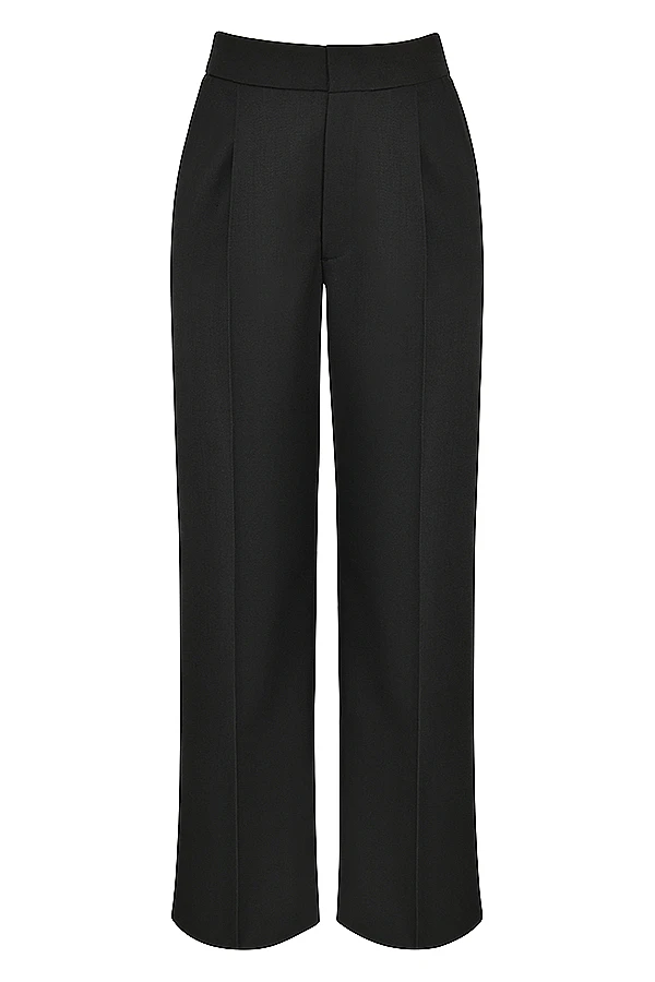 Black Loose Fit Trousers 11 Black Loose Fit Trousers – Bild 9
