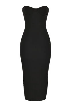 Black Strapless Corset Maxi Dress 23 Black Strapless Corset Maxi Dress -Traumhafte Kleider 1653368136 sb8444 01