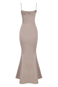 Mushroom Satin Fishtail Gown 19 Mushroom Satin Fishtail Gown -Traumhafte Kleider 1653902548 sb7282b 01