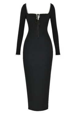 Black Crystal Embellished Maxi Dress 29 Black Crystal Embellished Maxi Dress -Traumhafte Kleider 1666690138 sb8712 01