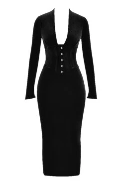Black Velvet Corset Dress 35 Black Velvet Corset Dress -Traumhafte Kleider 1673505518 sb8844a 01 1