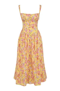 Butter Print Midi Sundress -Traumhafte Kleider 1679287470 sb9008a 01