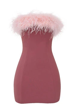 Warm Pink Mini Dress -Traumhafte Kleider 1680676909 sb9316 01