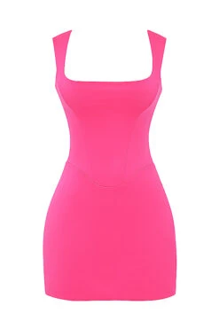 Fuchsia Corset Mini Dress -Traumhafte Kleider 1687251882 sb9201c 01