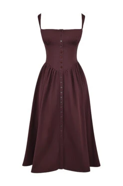 Rich Brown Midi Sundress 35 Rich Brown Midi Sundress -Traumhafte Kleider 1689818155 sb9008e 01