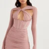 Blush Corset Mini Dress 2 Blush Corset Mini Dress -Traumhafte Kleider adanna 2r