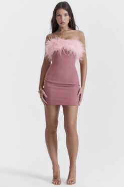 Warm Pink Mini Dress -Traumhafte Kleider alexa 1