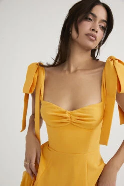 Tangerine Midi Sundress -Traumhafte Kleider alicia 5