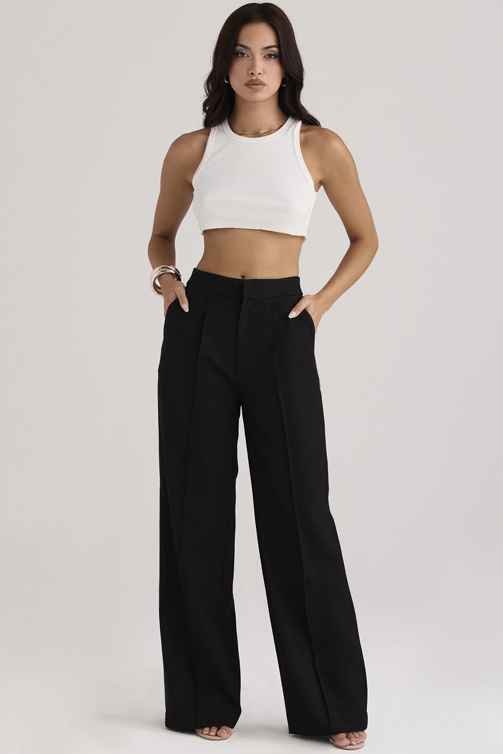 Black Loose Fit Trousers 3 Black Loose Fit Trousers