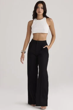 Black Loose Fit Trousers 15 Black Loose Fit Trousers -Traumhafte Kleider alivia 3