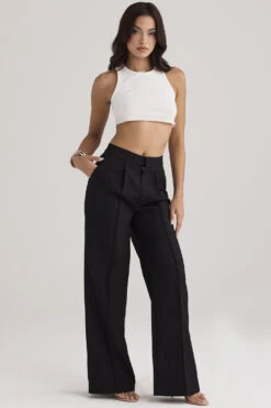 Black Loose Fit Trousers 18 Black Loose Fit Trousers -Traumhafte Kleider alivia 6