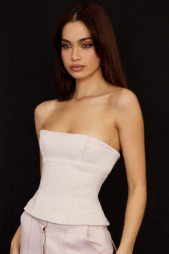 Crystal Satin Strapless Corset 18 Crystal Satin Strapless Corset -Traumhafte Kleider angelica 4b