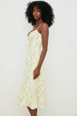 Lemon Floral Midi Sun Dress 18 Lemon Floral Midi Sun Dress -Traumhafte Kleider annabella 4
