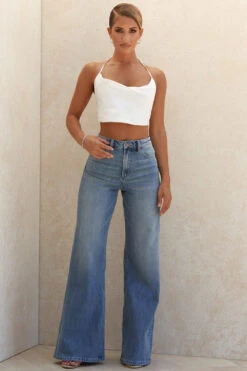 High Waist Wide Leg Jeans