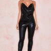 Black Wet Look Trousers -Traumhafte Kleider bisourachelle 1