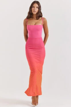 Ombre Flame Maxi Dress -Traumhafte Kleider calista 2