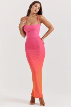 Ombre Flame Maxi Dress -Traumhafte Kleider calista 3