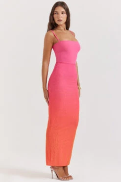 Ombre Flame Maxi Dress -Traumhafte Kleider calista 4