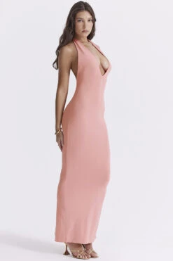 Apricot Plunge Maxi Dress 26 Apricot Plunge Maxi Dress -Traumhafte Kleider camelia 5z