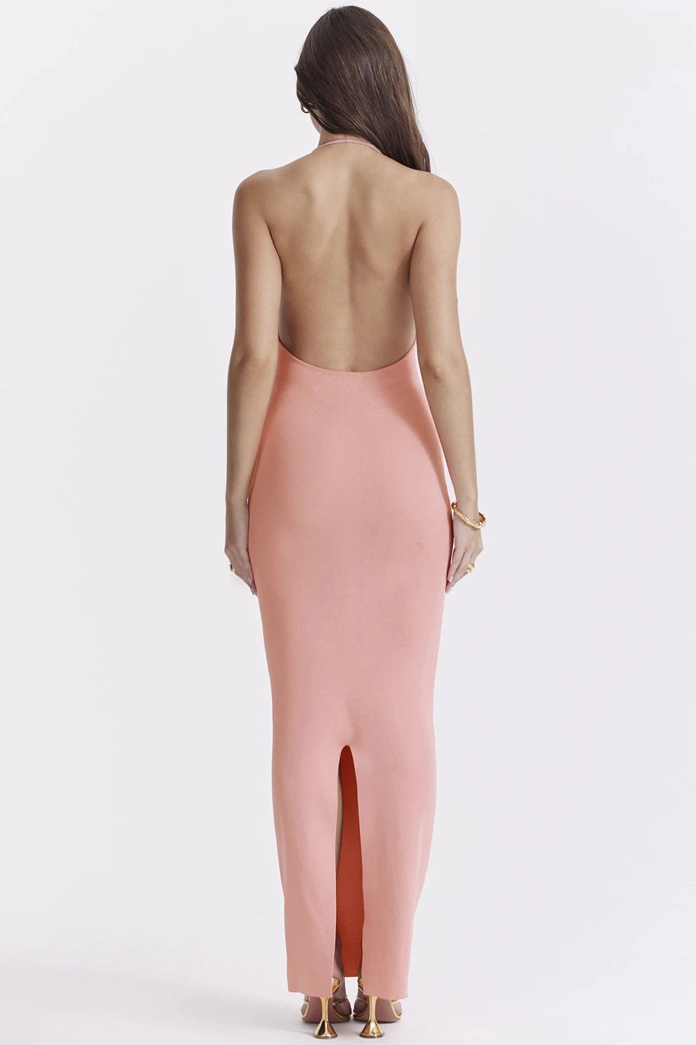 Apricot Plunge Maxi Dress 12 Apricot Plunge Maxi Dress – Bild 10