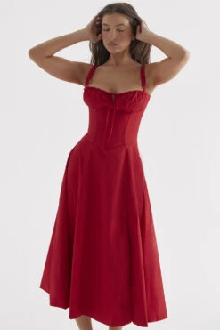 Red Rose Bustier Sundress -Traumhafte Kleider carmen 5 3