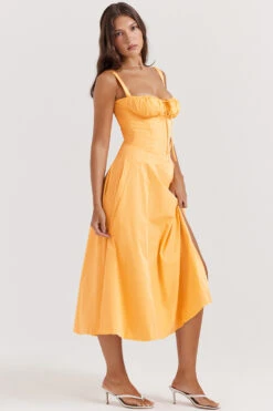 Tangerine Bustier Sundress 24 Tangerine Bustier Sundress -Traumhafte Kleider carmen 5k