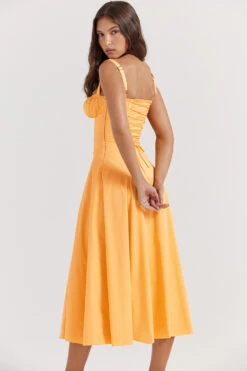 Tangerine Bustier Sundress 25 Tangerine Bustier Sundress -Traumhafte Kleider carmen 6k