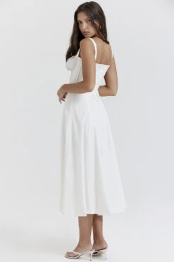 White Bustier Sundress -Traumhafte Kleider carmen 8 4