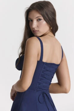 French Navy Bustier Sundress -Traumhafte Kleider carmen 9 2