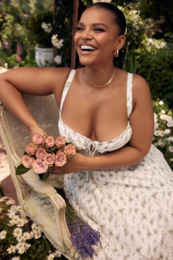 Garden Print Bustier Sundress -Traumhafte Kleider carmeng34