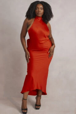 Red Bow Halter Dress 37 Red Bow Halter Dress -Traumhafte Kleider cb bodyshots22124025