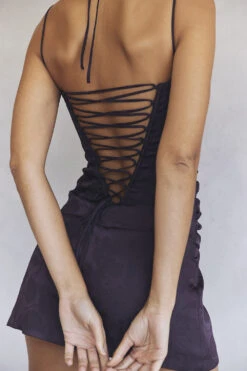 Nightshade Corset Mini Dress -Traumhafte Kleider cb25th july80052