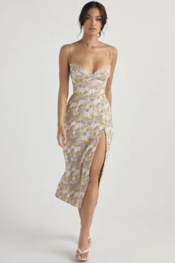 Peony Print Midi Sundress 22 Peony Print Midi Sundress -Traumhafte Kleider charlotte 1g