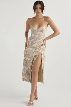 Peony Print Midi Sundress 23 Peony Print Midi Sundress -Traumhafte Kleider charlotte 2g