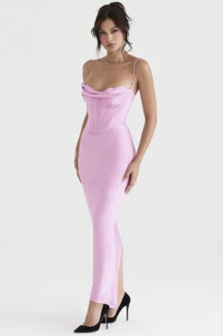 Pink Corset Maxi Dress 19 Pink Corset Maxi Dress -Traumhafte Kleider charmaine pnk 5p