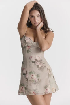 Vintage Floral Mini Dress 22 Vintage Floral Mini Dress -Traumhafte Kleider christiana 6